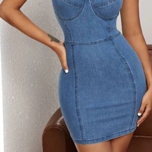 Fashion Denim Jean Dress